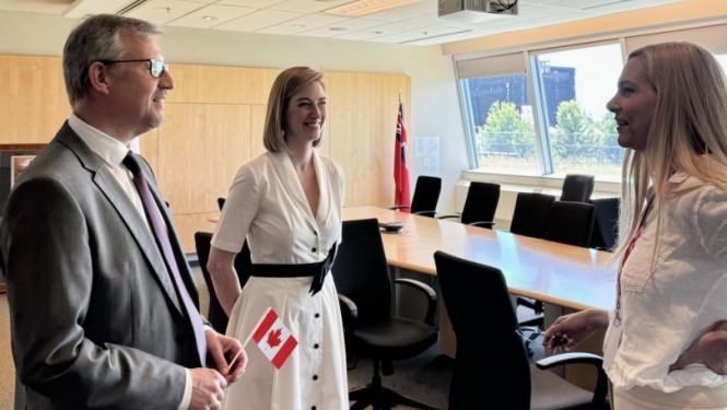 Kultūras ministre Agnese Lāce darba vizītē apmeklē Kanādu