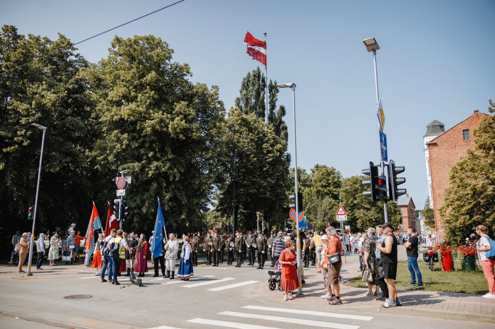 Kultūras ministre Agnese Lāce piedalās Latvijas mazākumtautību festivāla atklāšanā Liepājā