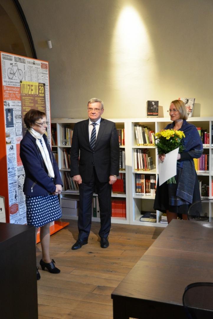 Kultūras ministres Daces Melbārdes vizīte Daugavpilī