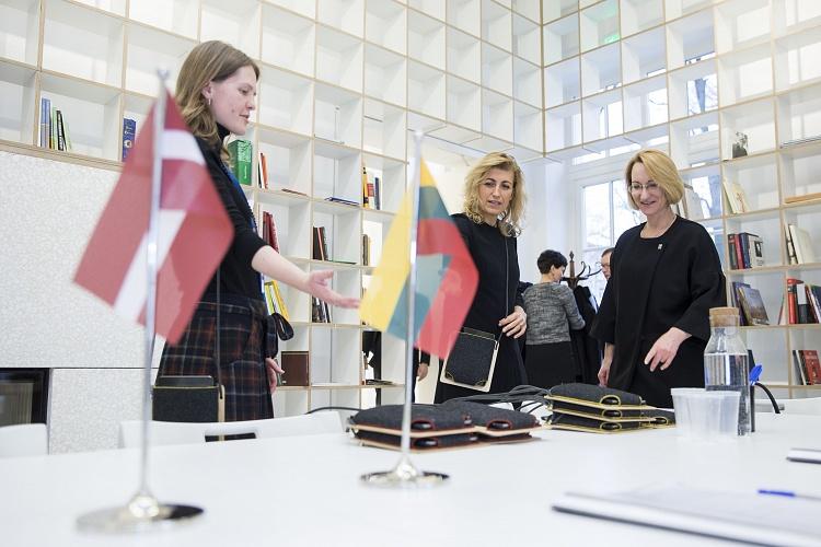 Kultūras ministres Daces Melbārdes darba vizīte Lietuvā