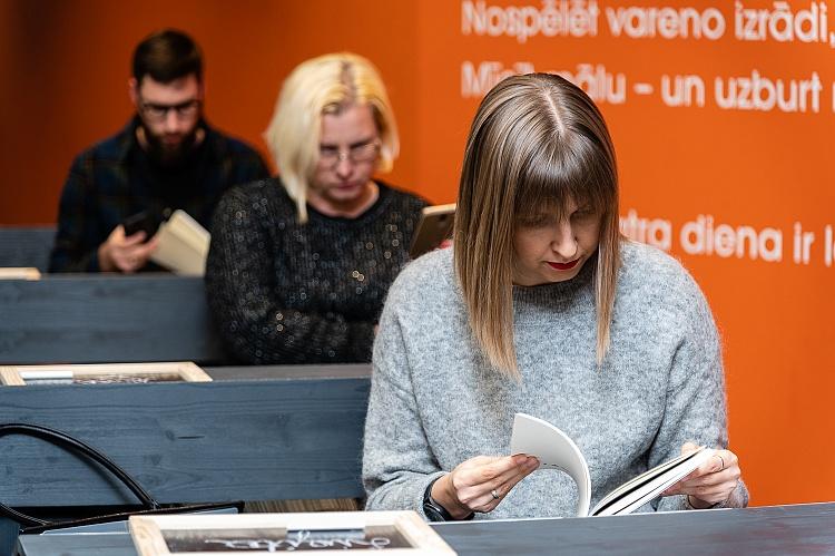 Audiovizuālās instalācijas "Latvijas kultūras alfabēts" atklāšana Siguldā