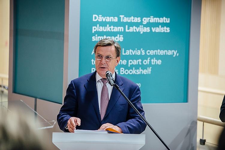Latvijas valsts simtgades gada svinīgā atklāšana