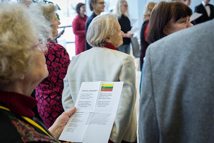 Lietuvas valsts atjaunošanas simtās gadadienas pasākums LNB