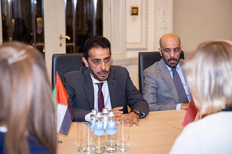 Tikšanās ar Muhameda Bin Rašida Tolerances balvas ģenerālsekretāru Ahmedu Halfānu Al Mansūrī