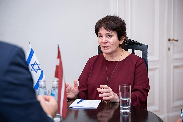 Tikšanās ar Izraēlas vēstnieci Latvijā V.E. Orli Gilu (Orli Gil)