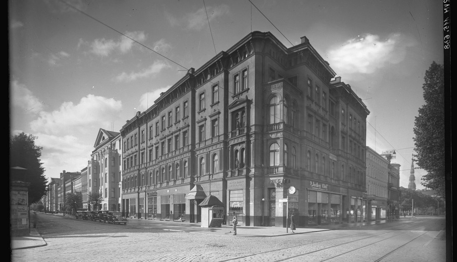 Latvijas Nacionālā vēstures muzeja pagaidu mājvieta – “Saktas” māja Brīvības bulvārī 32.