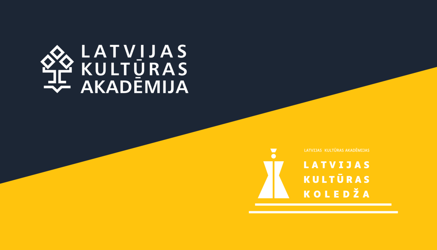 Latvijas Kultūras koledžas un Latvijas Kultūras akadēmijas logo