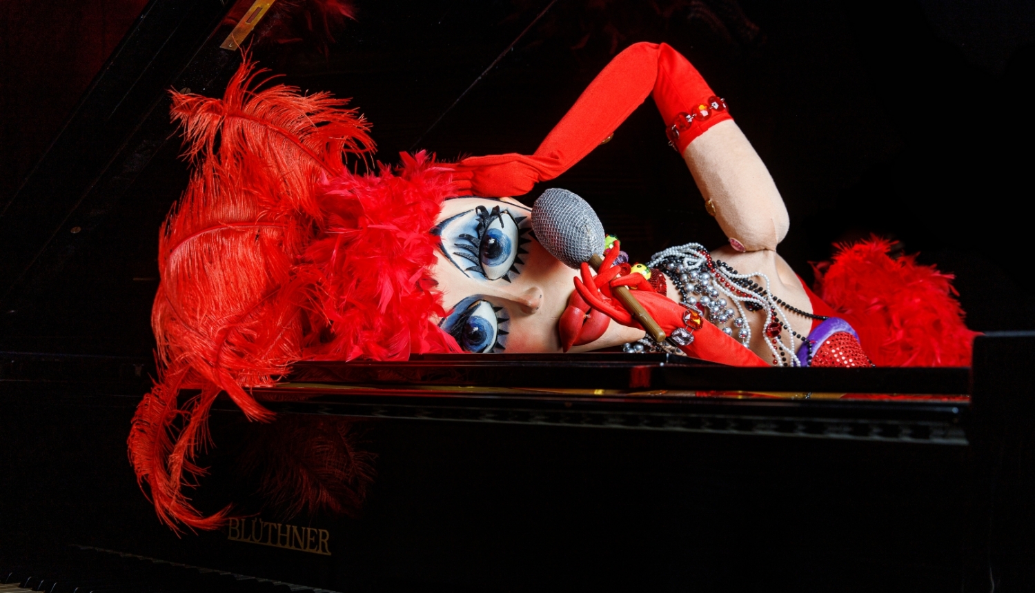 Lelle uz klavierēm, foto: Matīss Markovskis