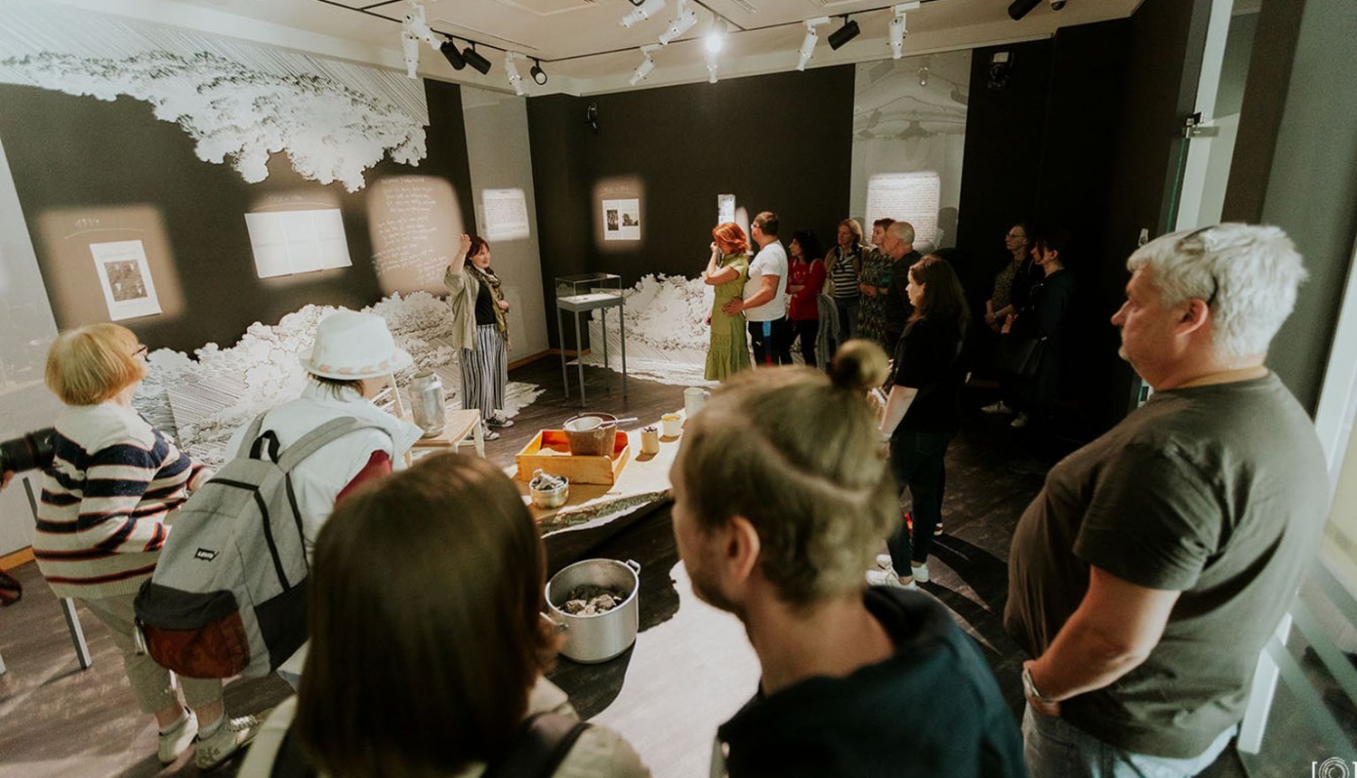 Ekskursija izstādē ''Linards Tauns – mūžīgais mākonis''