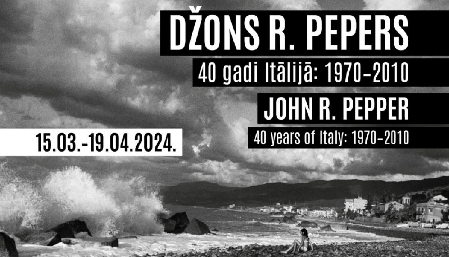 Itālija, 40 gadi: 1970–2010. LMA tiks atklāta fotogrāfa Džona R. Pepera izstāde