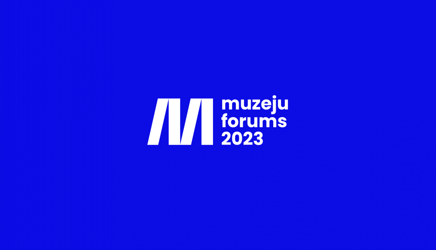 "Latvijas Muzeju forums 2023" logo