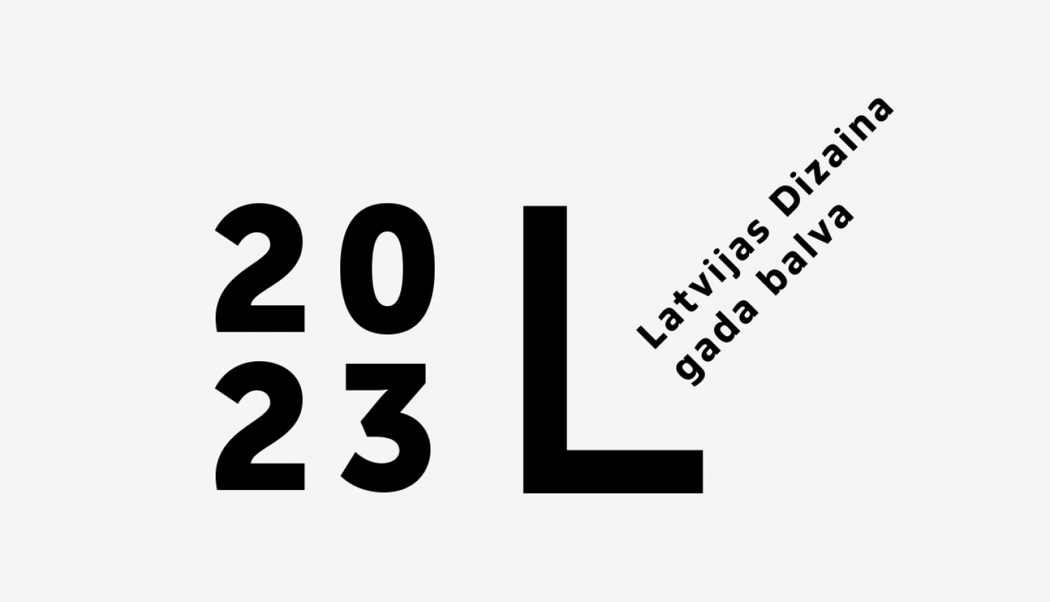 Latvijas Dizaina gada balvas vizuālā identitāte