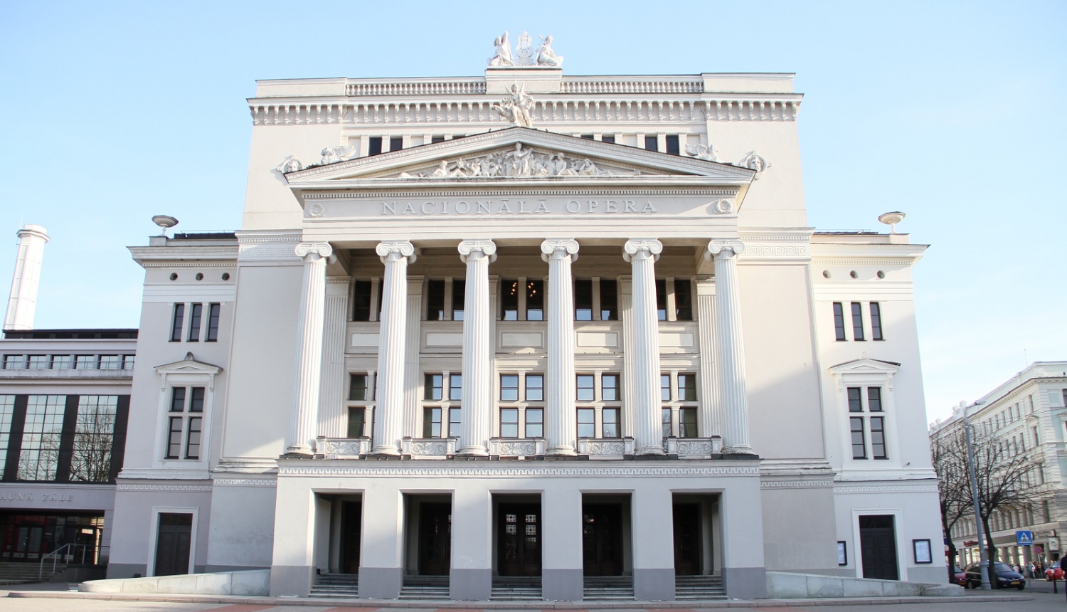 Latvijas Nacionālās opera un baleta ēka, foto: Daiga Vīksna