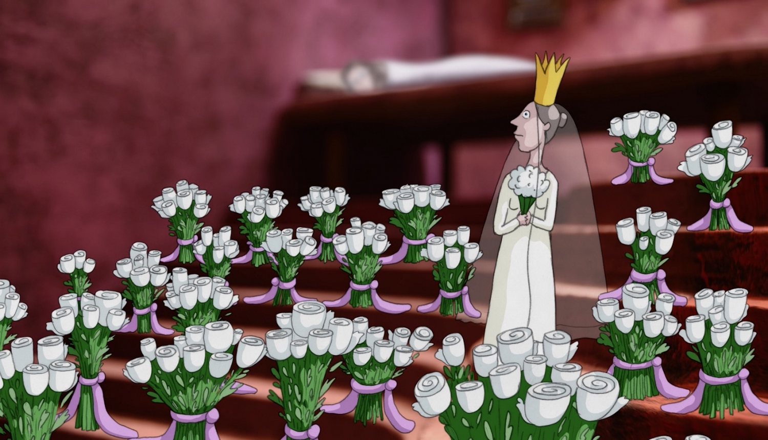 Kadrs no Signes Baumanes animācijas filmas "Mans laulību projekts" (2022)