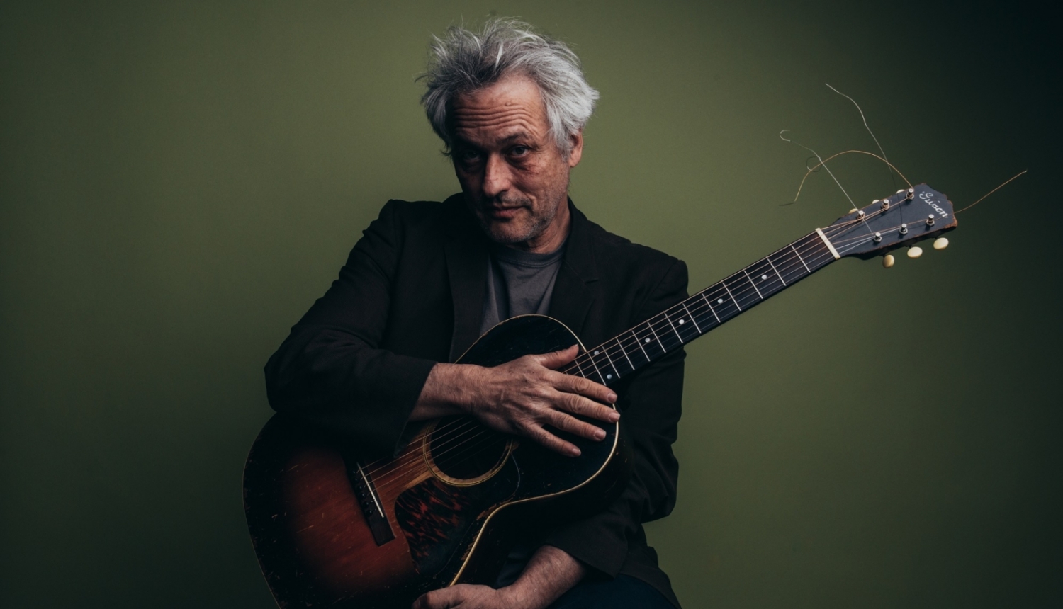 Ģitārists Marks Ribo (Marc Ribot) no ASV