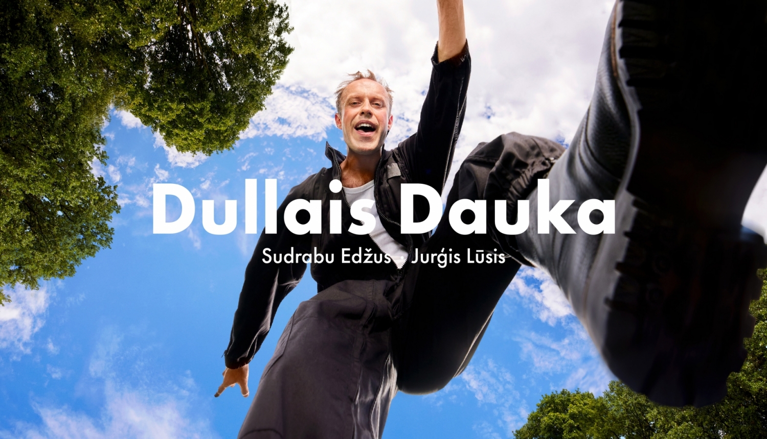 Latvijas Nacionālā teātra izrādes “Dullais Dauka” vizuālais publicitātes materiāls