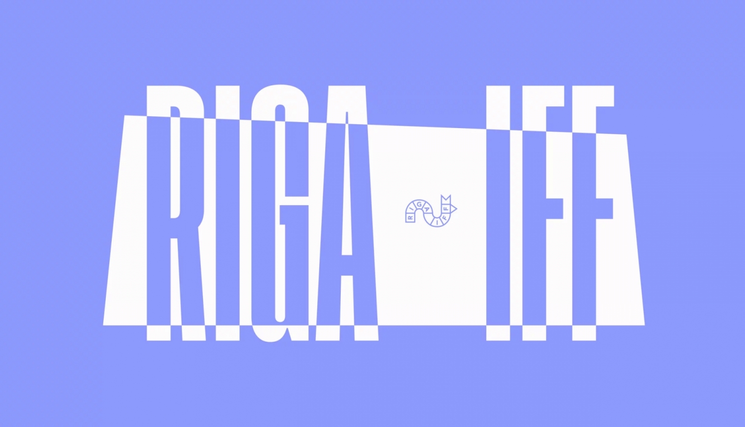 RIGA IFF 2024. gada festivāla vizuālā identitāte - logo