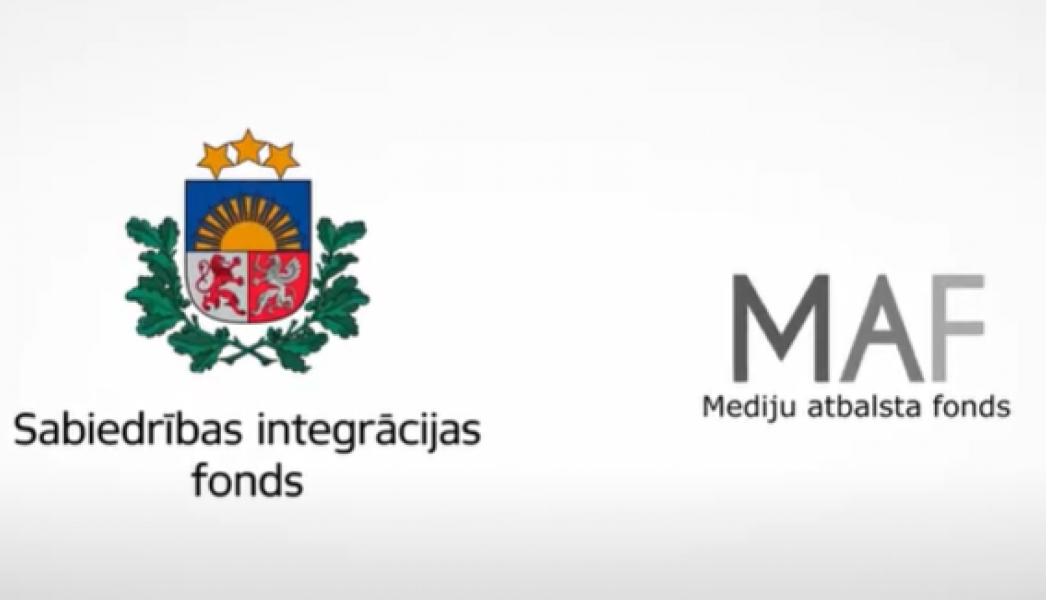 Sabiedrības integrācijas fonda un Mediju atbalsta fonda logo