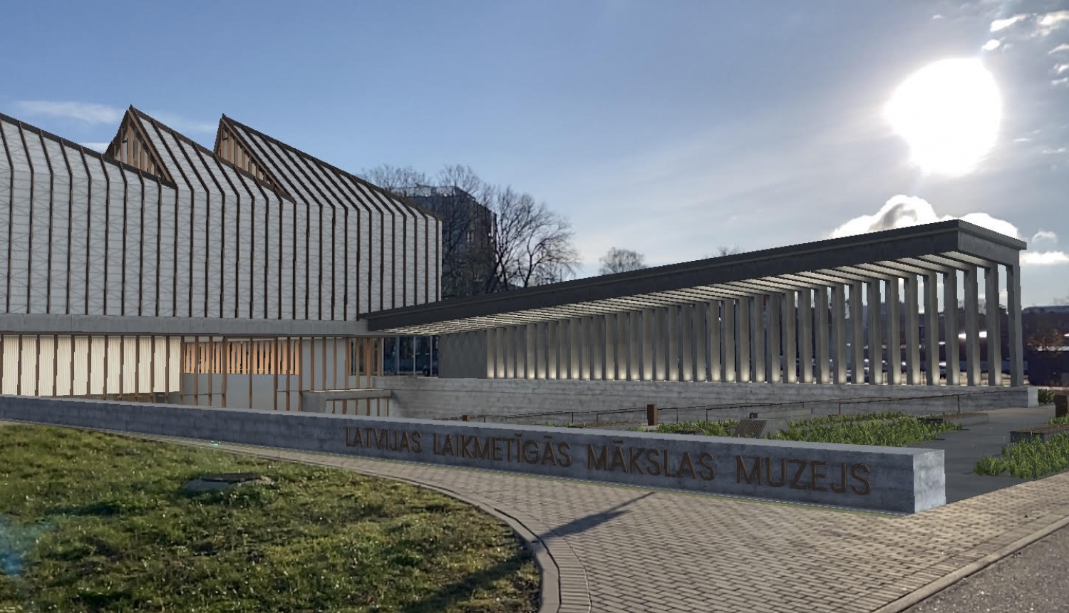 Latvijas Laikmetīgās mākslas muzeja paplašinātās realitātes modelis