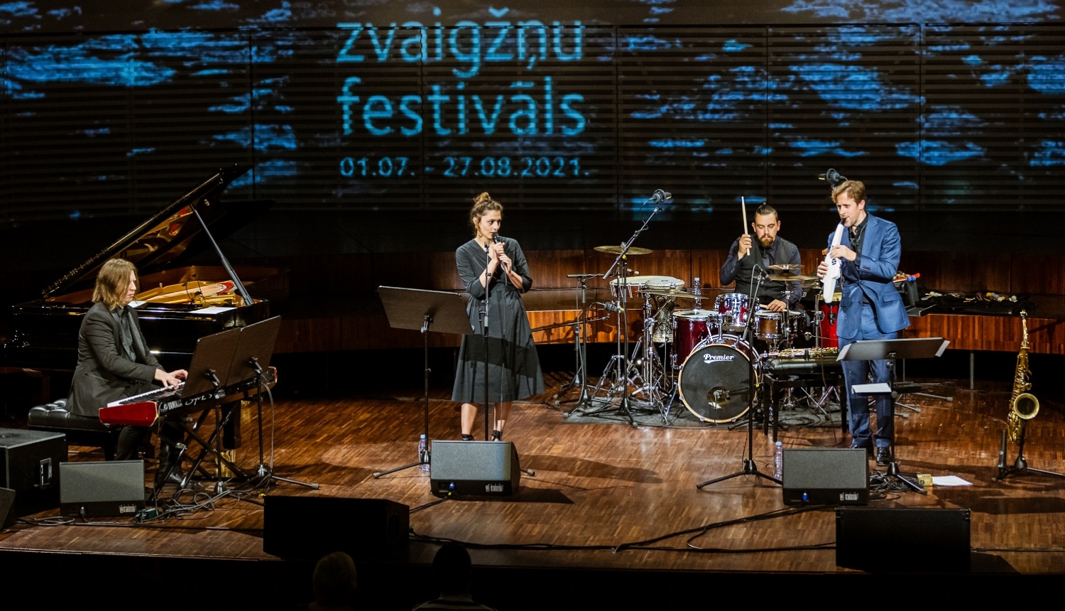 "Xylem Trio" un Liza Kereselidze, foto: Jānis Vecbrālis